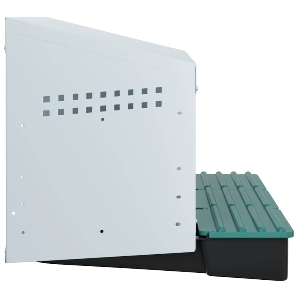 Chicken Nesting Box 3 Compartments Wall Mounted Galvanized