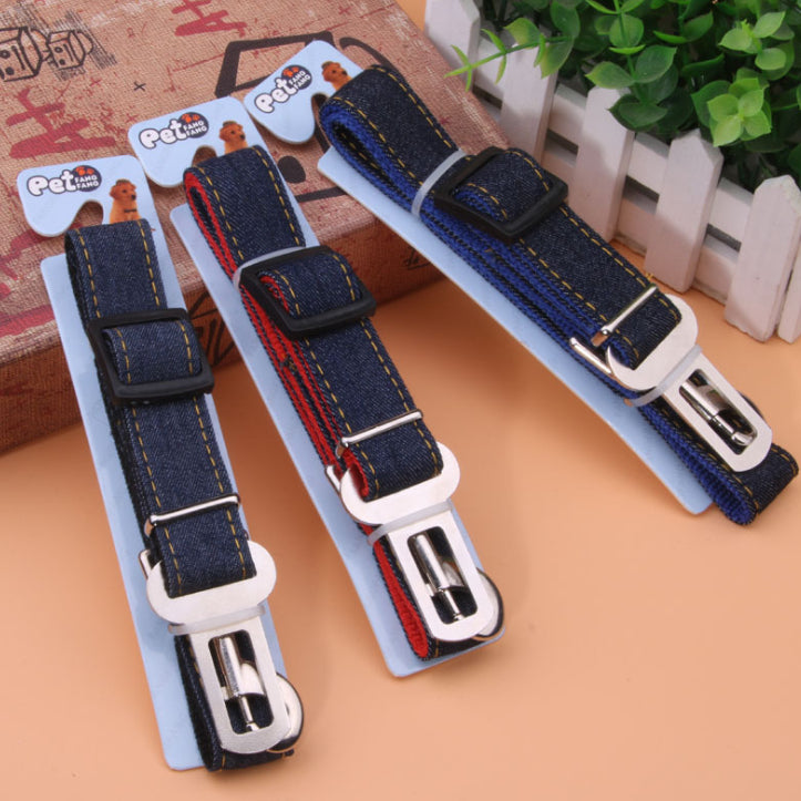 Pet Car Cowboy Retractable Seat Belt