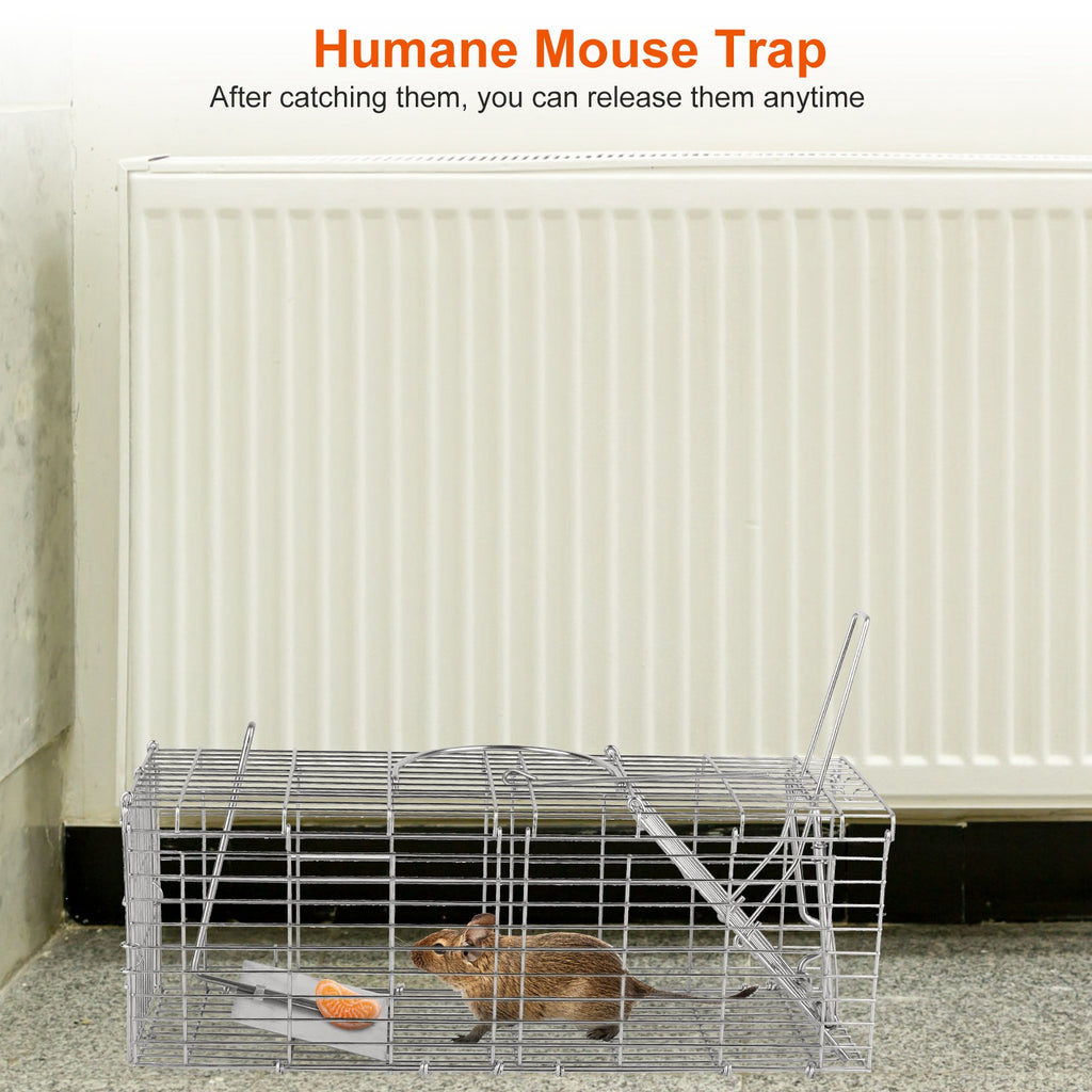 Humanized And Reusable Mouse Traps Are Safe And Suitable For Families, Children, Pets, And Easy To Install.