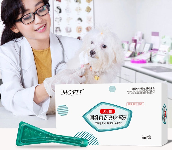 Abamectin transdermal solution