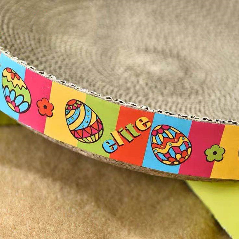 Pet Toy Corrugated Round Cat Scratcher