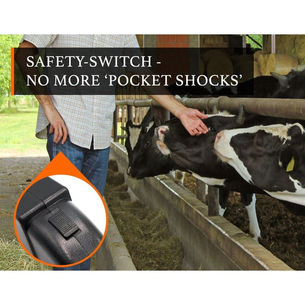 Handheld Electric Cattle Repeller High Power Safe Animal Cow Pig Repeller,Temu Prohibits Sales