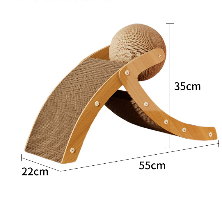 Ferris Wheel Vertical Wear-resistant Cat Scratch Board