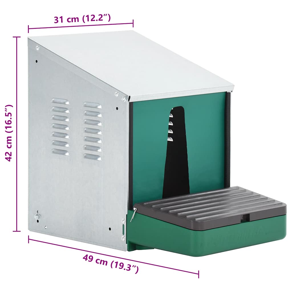 Roll-Up Nesting Box for Poultry Nestomatic