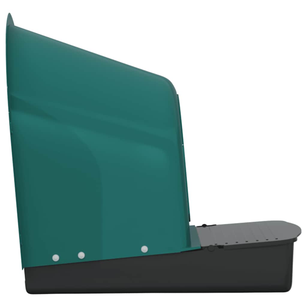 Chicken Nesting Boxes, 4 pcs., Wall-Mounted, Dark Green, Plastic