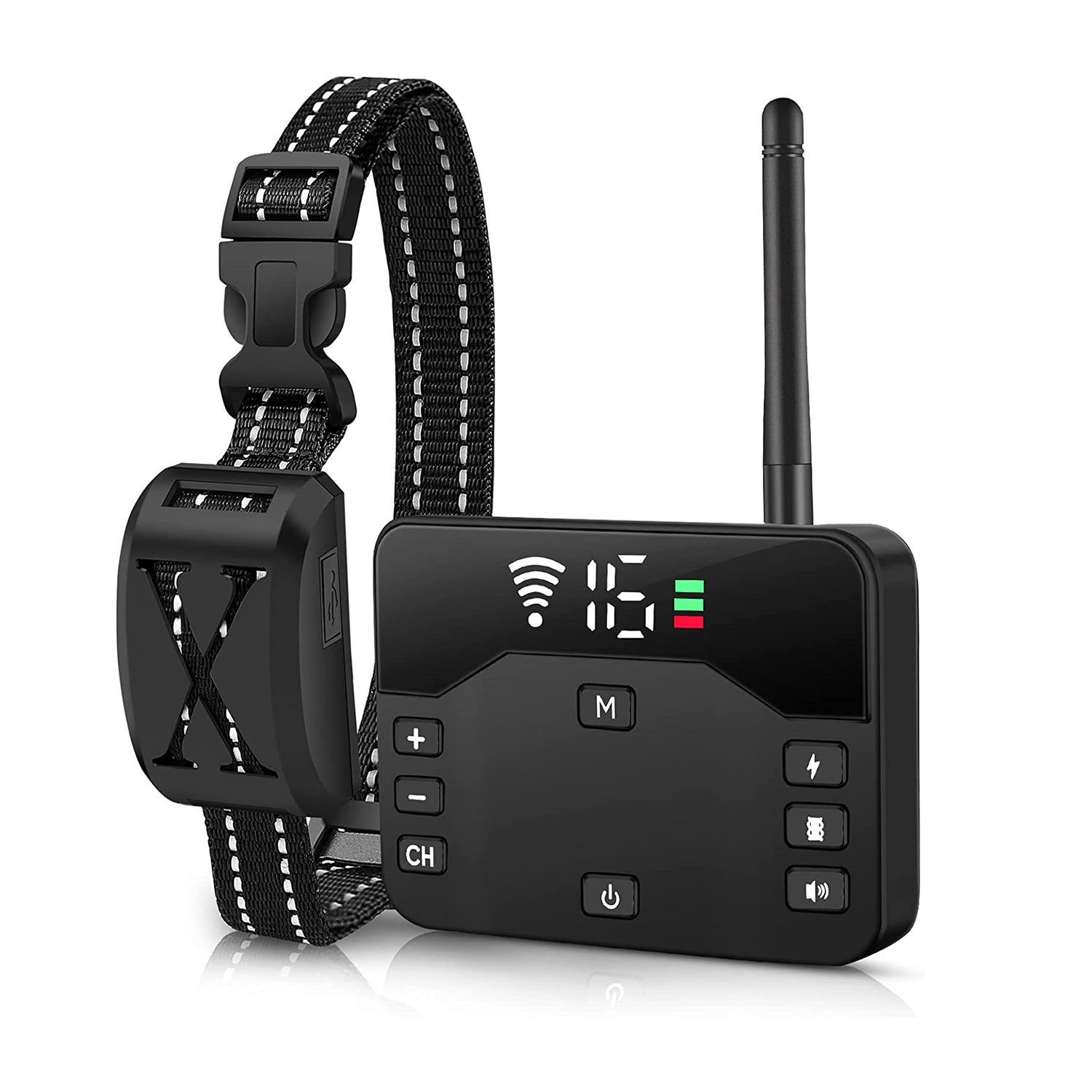 2 In 1 Wireless Electric Dog Fence Waterproof Pet Shock Boundary Containment System Electric Training Collar With 2 Receiver Collars For Small Medium Large Dogs