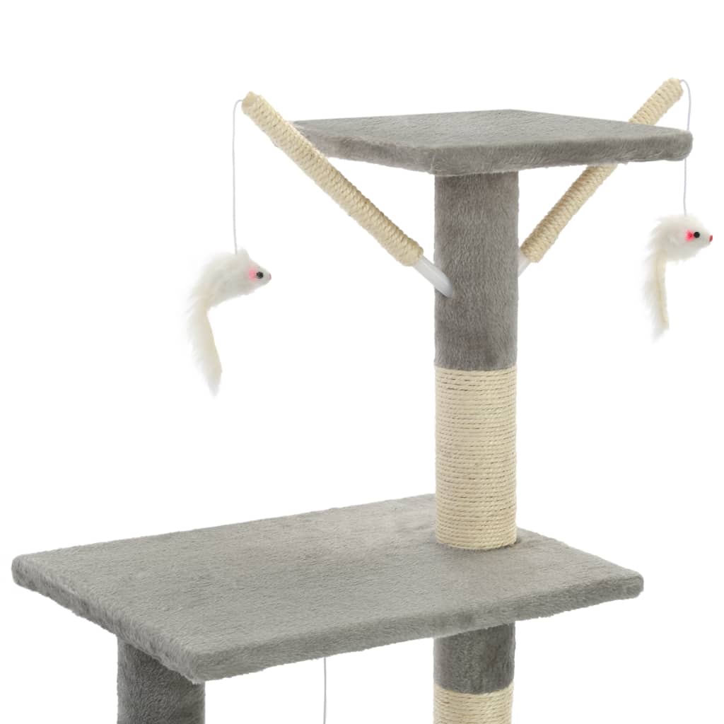 Cat Scratching Post with Sisal Posts 138 cm   Cat Scratching Post