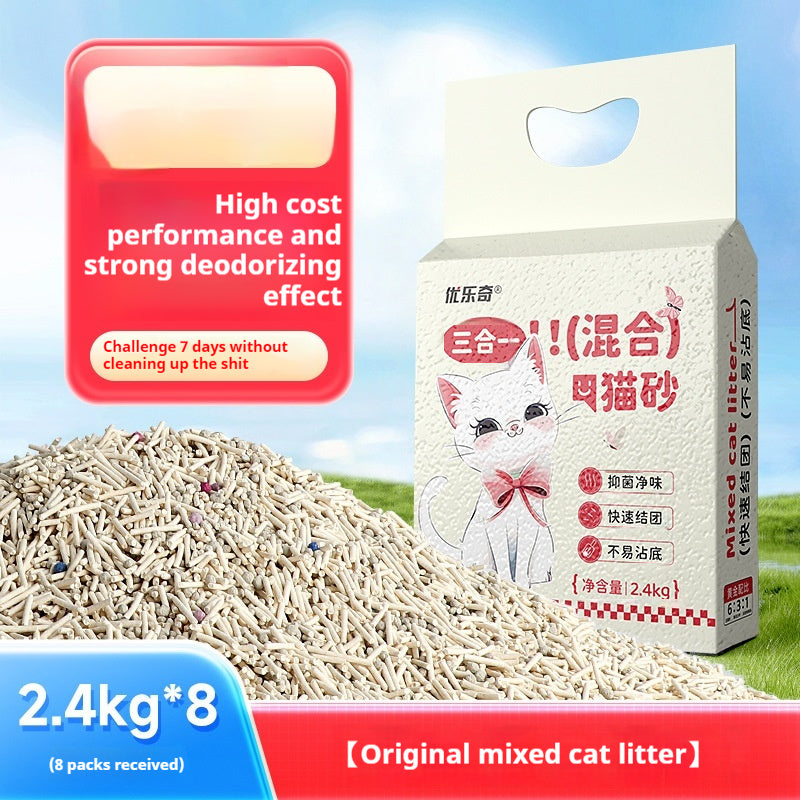 Affordable Mixed Cat Litter Clean Flavor