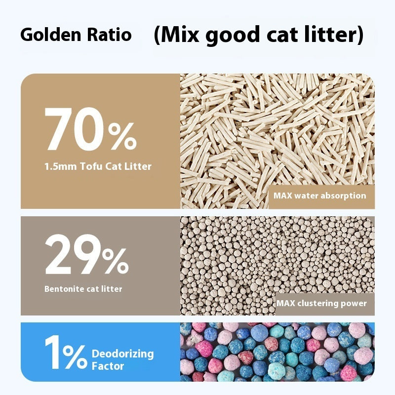 Affordable Mixed Cat Litter Clean Flavor
